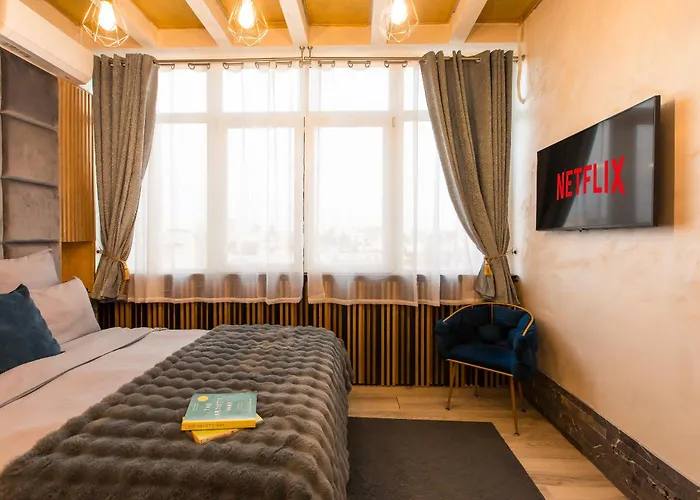 Appartement Royalty With Views On Calea Victoriei Bucarest